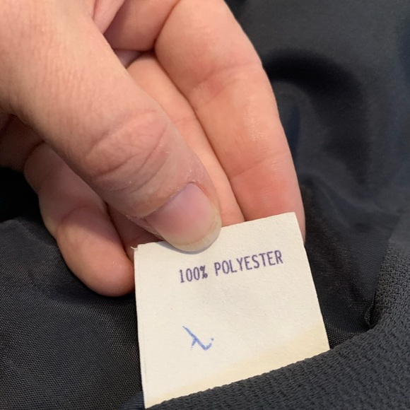 Vtg 90s Rena Rowan Separates Charcoal Single Button Blazer Jacket Size 8 - Picture 5 of 9